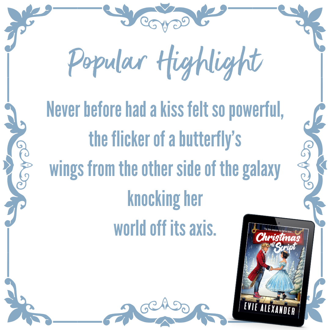Romantic quote from Christmas off Script romcom
