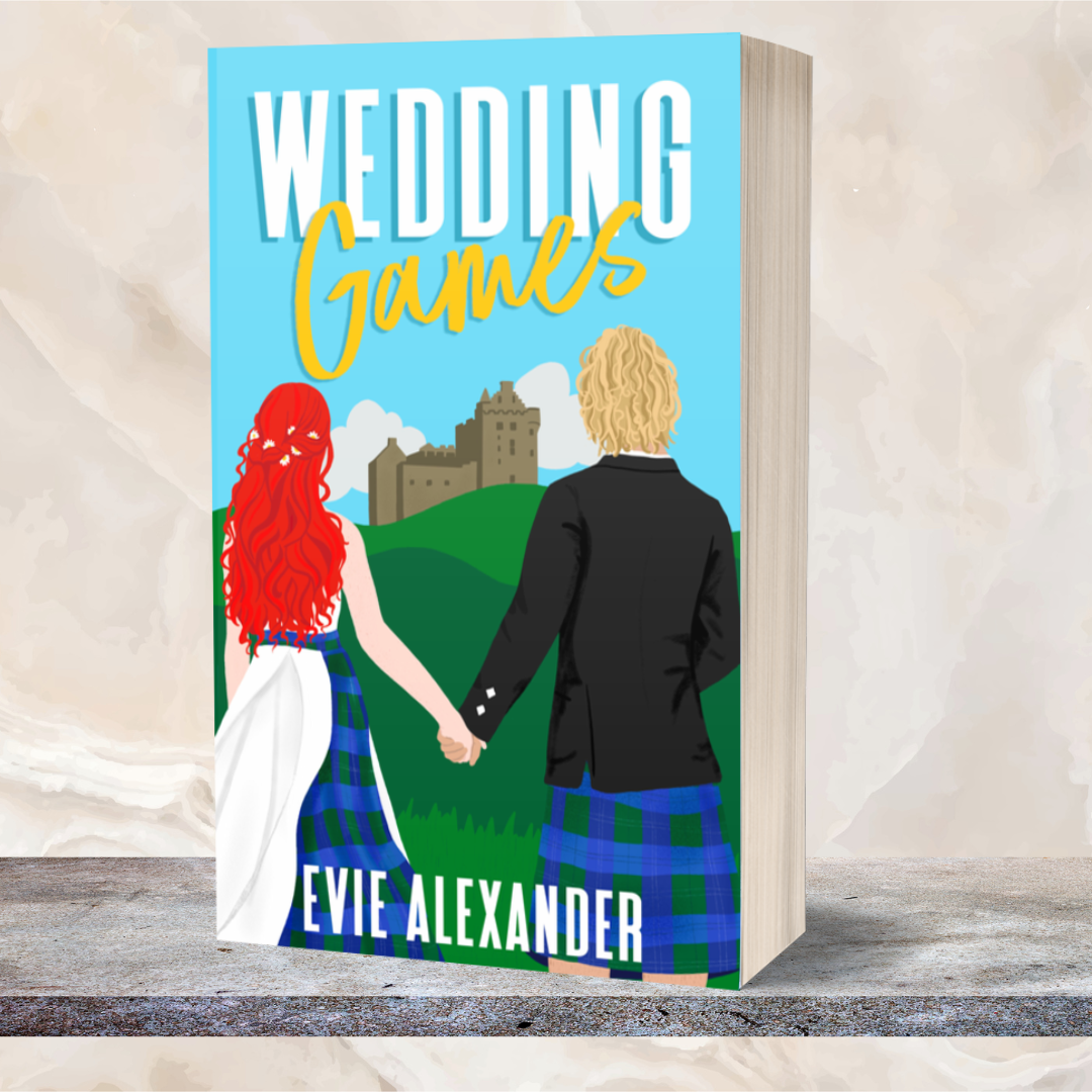 steamy wedding games novella print book cover