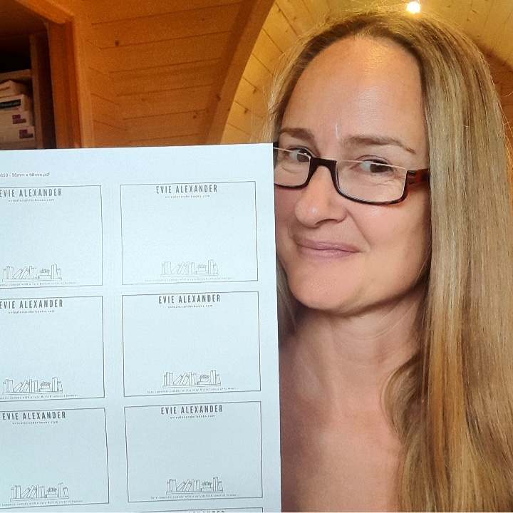 author signed book plates