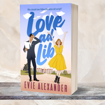 print book cover for super-steamy romcom Love ad Lib