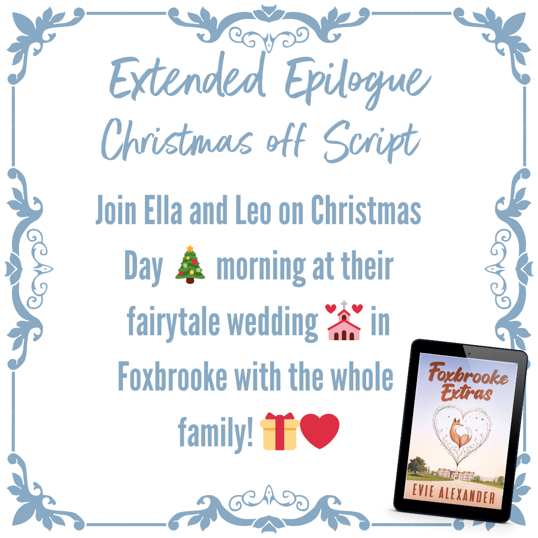 set up for extended epilogu for Christmas off Script.