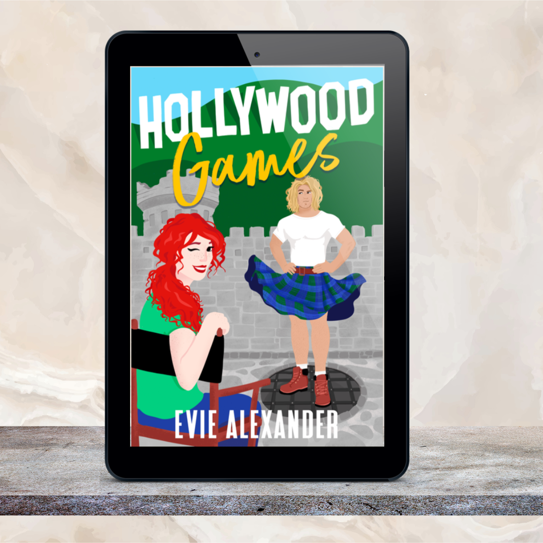 Hilarious romcom Hollywood Games ebook cover