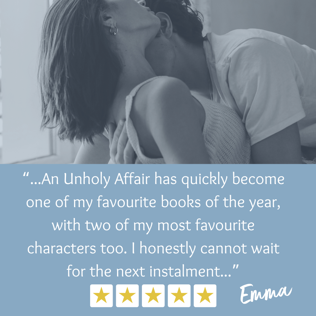 book of the year five star review for An Unholy Affair