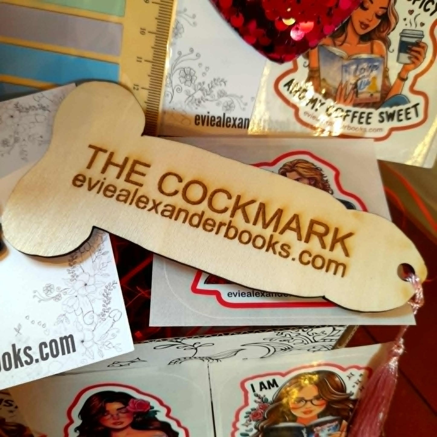 evie cockmark book mark