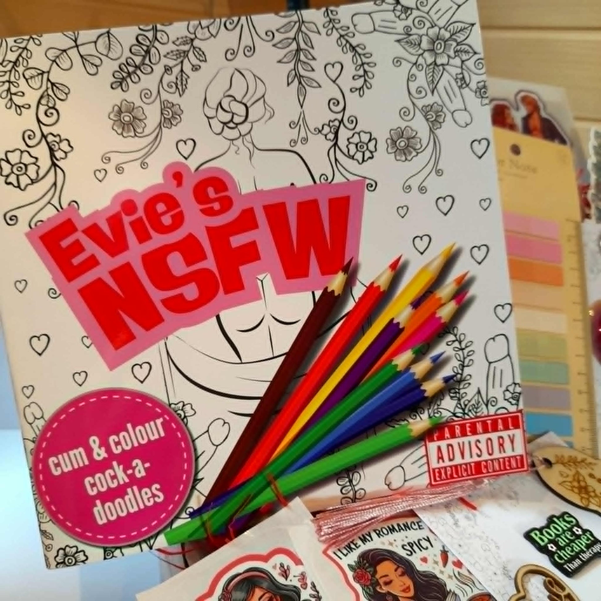 adult colouring book rude