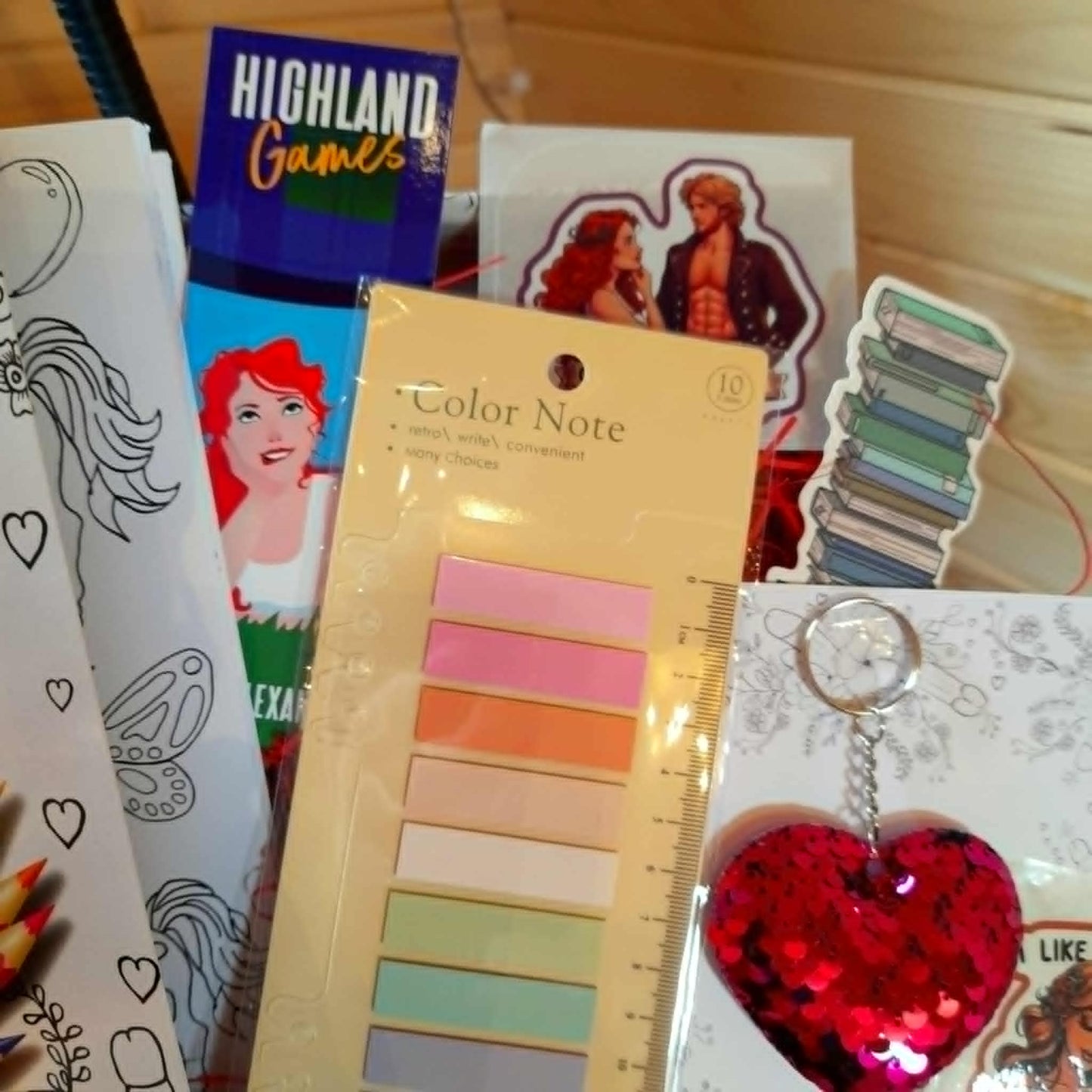 romance author merch
